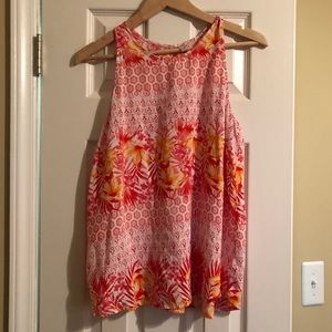 Floral pattern Old Navy Tank